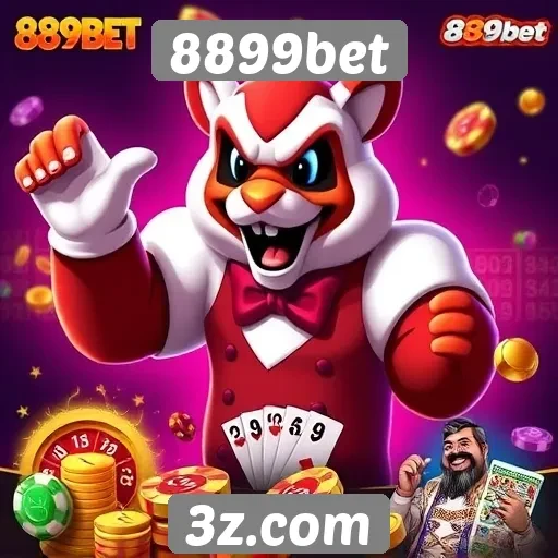 Opcões de jogos disponíveis no 8899bet