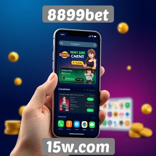 Facilidade de navegação no site 8899bet